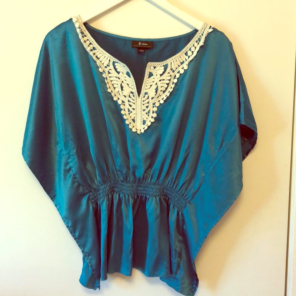 Satin like blouse